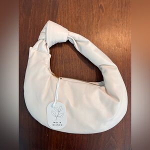 NWT MELIE BIANCO | Alexandra Top Handle Bag in Cream
